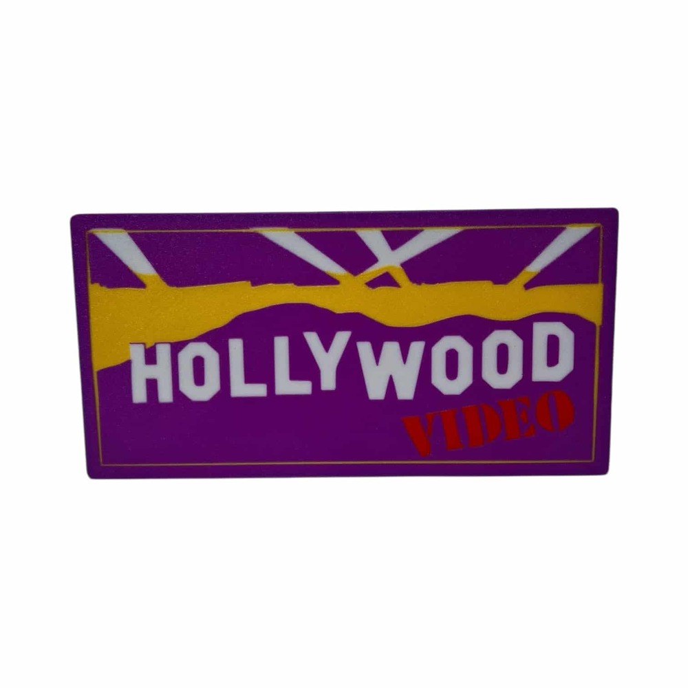 🎬 Hollywood Video LED Light Box Sign - Picture 2 of 3